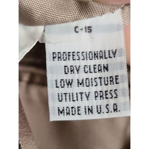 Austin Reed Men's (43R) Blue, Black, Olive Wool Sports Coat Jacket, Made in USA - Picture 15 of 16